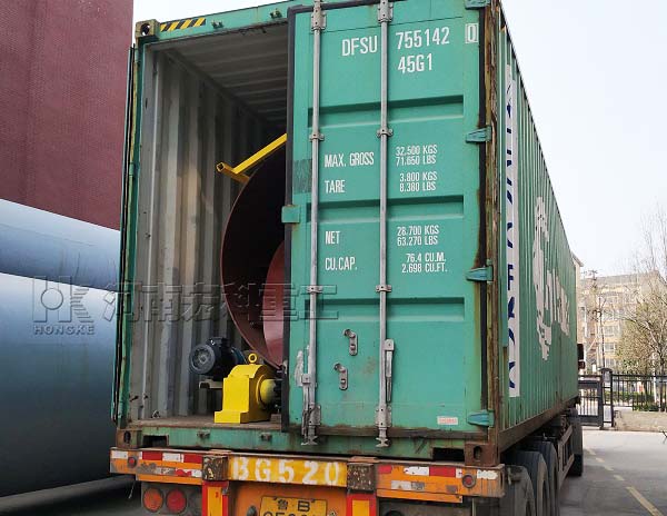 沙子烘干機(jī)發(fā)貨現(xiàn)場