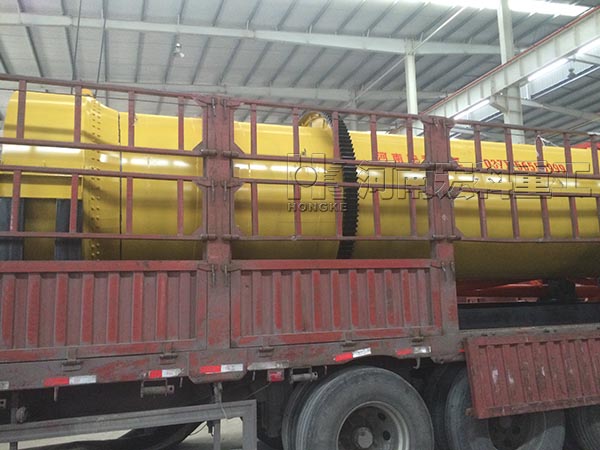 四川的客戶，您采購的1.5mX8m雞糞烘干機已發出，請注意查收